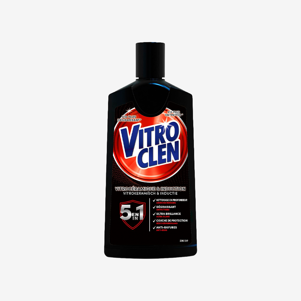 Limpiador Desengrasante para Encimeras y VitroCerámica 5 en 1 Vitroclen 200 ml