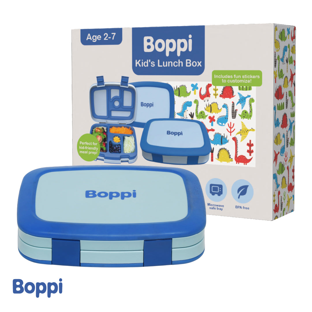 Lonchera Plástica Azul Boppi 1 un