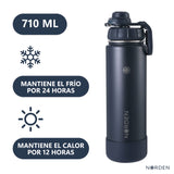 Botella Insulada Flask Navy 710 ml Norden 1 un