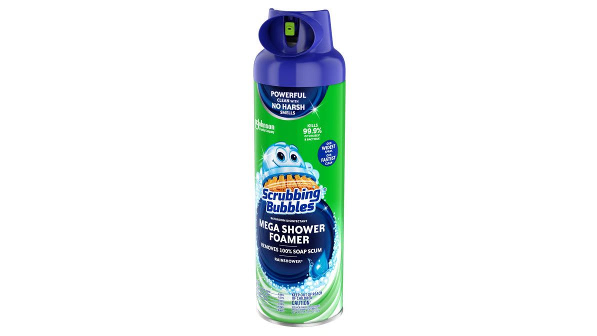 Limpiador Ducha en Aerosol Mega Scrubbing Bubbles 567 g