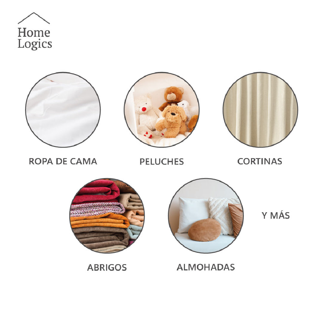 Set 10 Bolsas Almacenaje al Vacío Home Logics 1 un