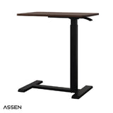 Mesa Lateral de Altura Regulable Con Encimera Abatible Black Base Assen 1 un