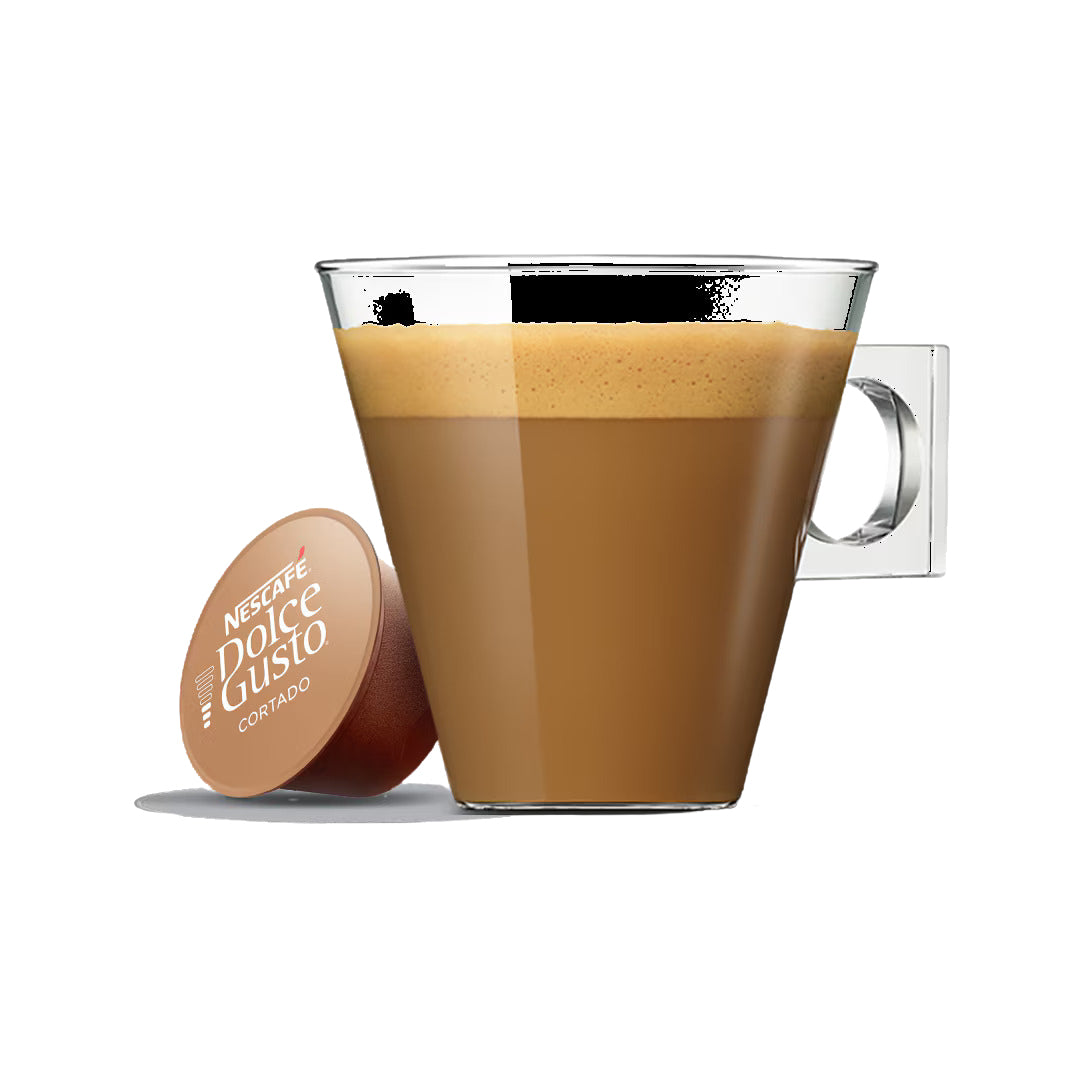 Cápsulas Dolce Gusto Cortado Espresso Macchiato Nescafé 16 un