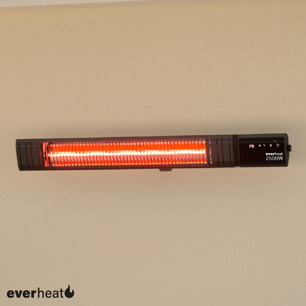 Calefactor de Pared Patio WiFi 2500W con Cadena Everheat 1 un