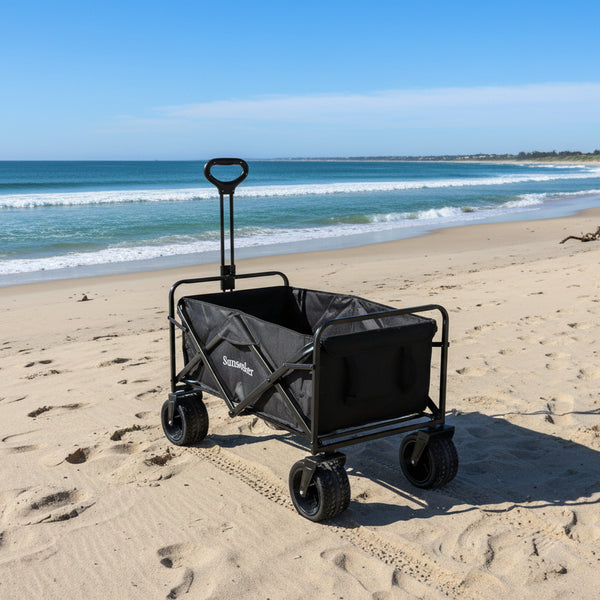 Carrito Wagon Heavy Duty Plegable Black Sunseeker 1 un