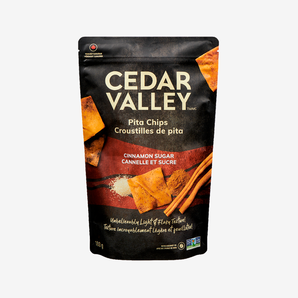 Pita Chips Canela Cedar Valley Selection 180 g