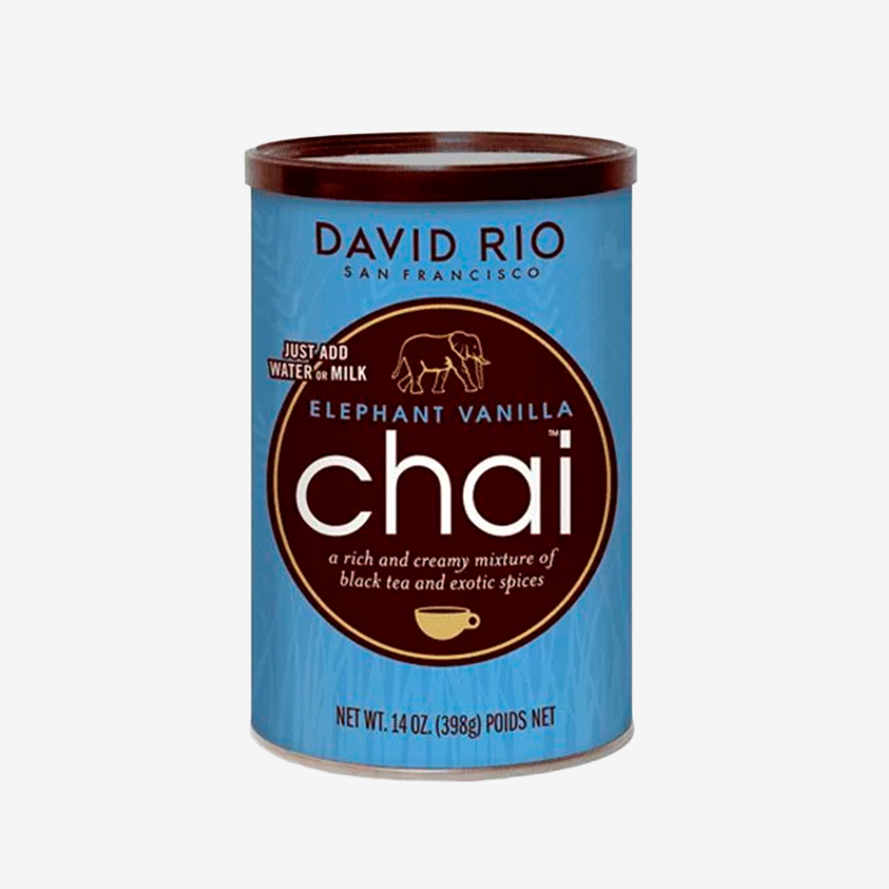 Té Chai Instantáneo Elephant Vainilla David Rio 398 g