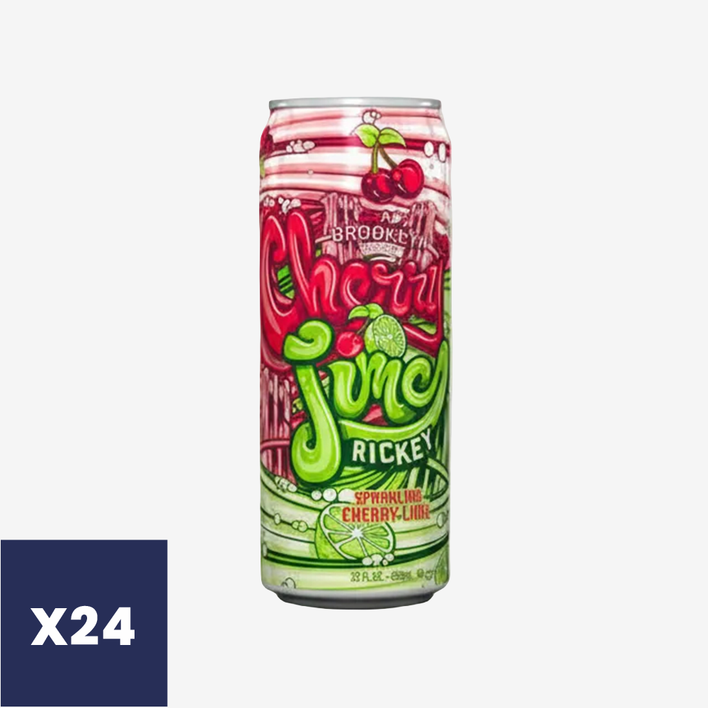 Bebida Cherry Lime Arizona 24 x 650 ml