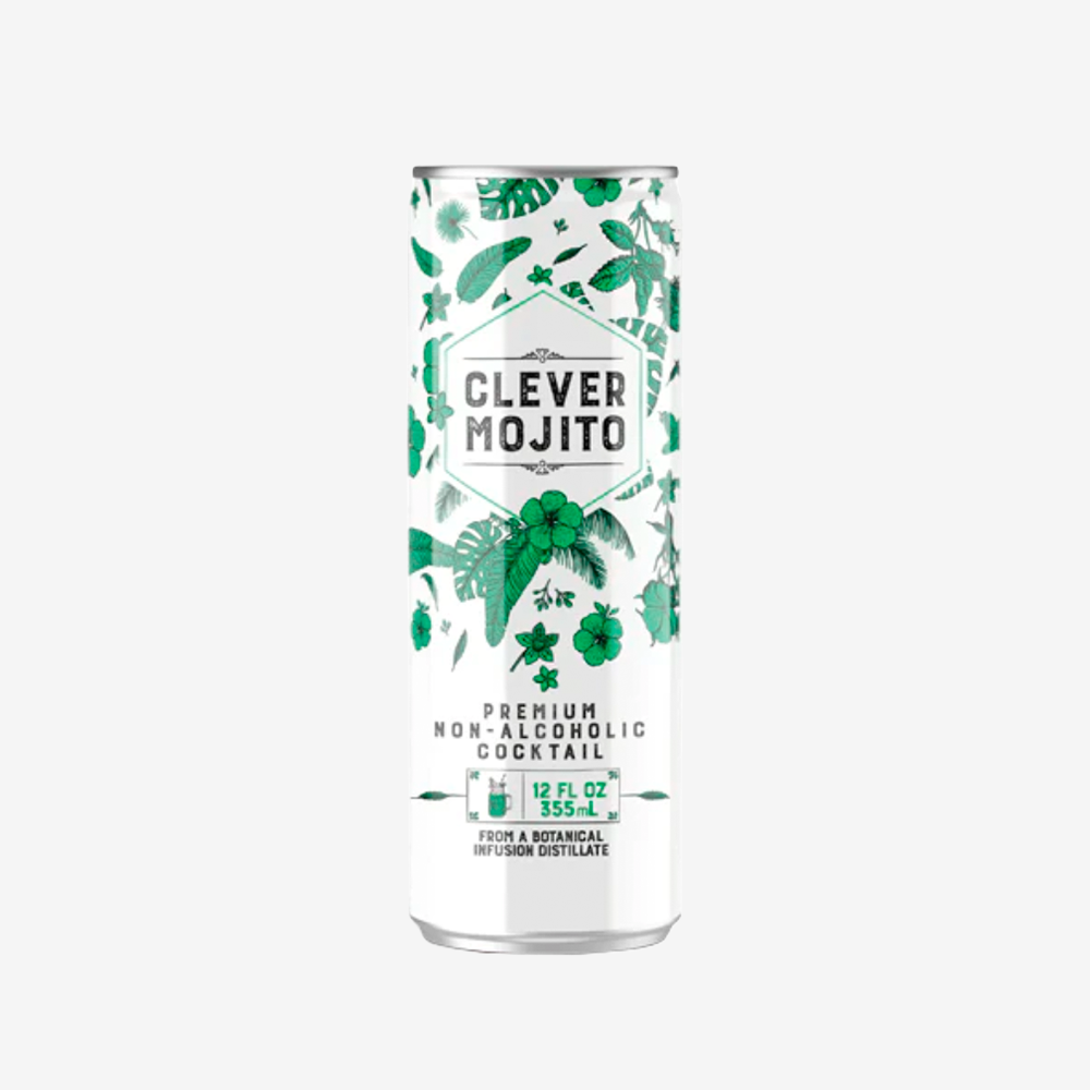 Bebida Mocktail Mojito Lata Clever 355 ml