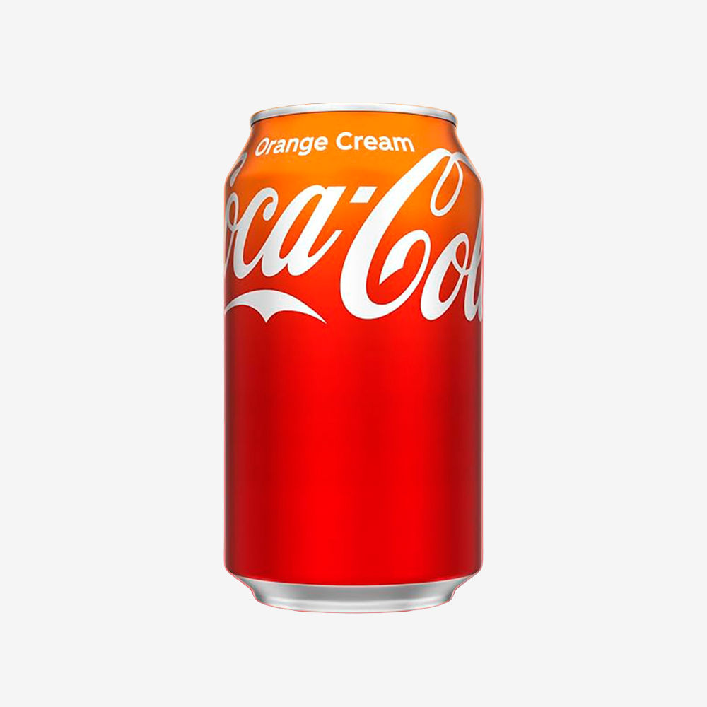 Bebidas Naranja Crema Lata Coca Cola 12 x 355 ml