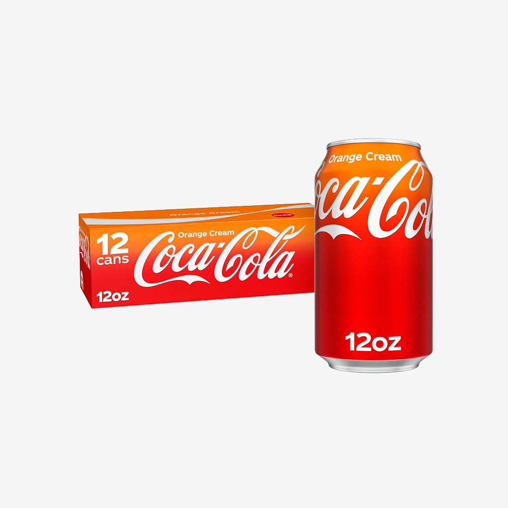 Bebidas Naranja Crema Lata Coca Cola 12 x 355 ml