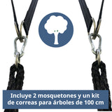 Columpio Exterior Round Azul 100 cm Sensorial SunnyYard 1 un