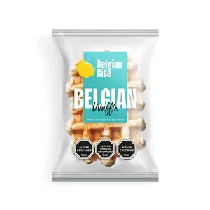 Waffle Belga Azucarado Belgian Bite 90 g