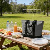Bolso Cooler Gris 17.5 L KiosClub 1 un