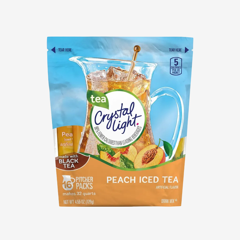 Té Helado Durazno en Polvo Crystal Light 129 g