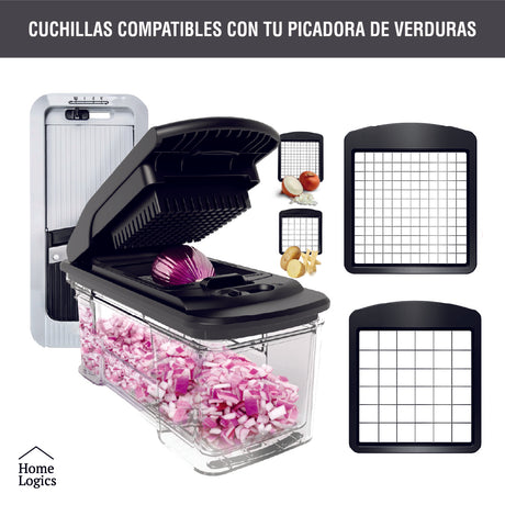 Set Repuestos 2 Cuchillas Picadora Verduras Home Logics 1 un