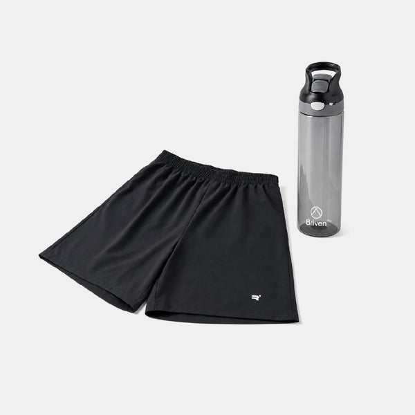 Pack Entrenamiento Rava: Short Deportivo + Botella Tritan 750 ml