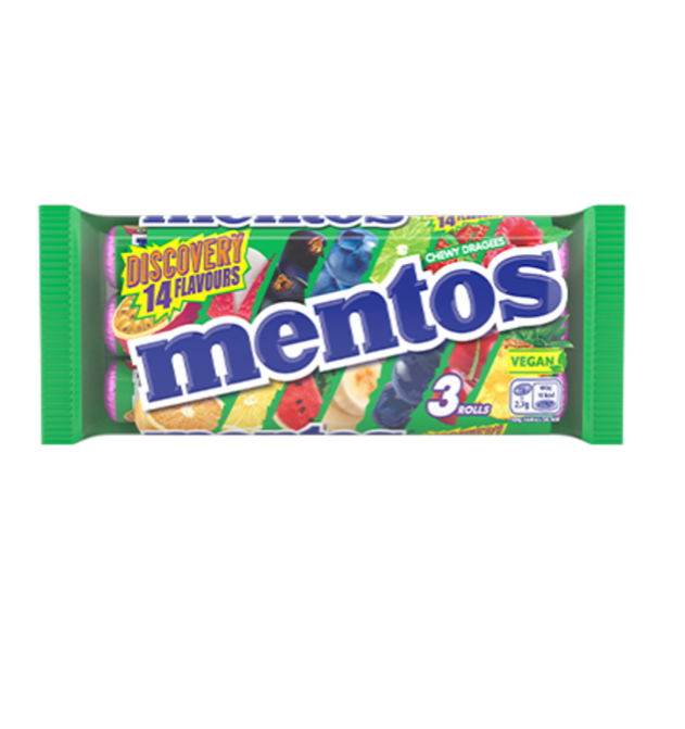 Masticables Discovery Mentos 114 g