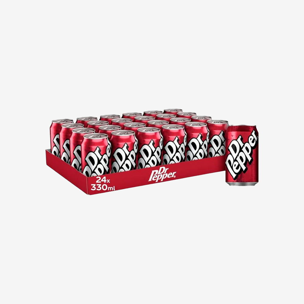 Bebida Lata Dr. Pepper 24 un x 330 ml