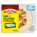 Tortillas Sin Harina de Trigo Old El Paso 6 un