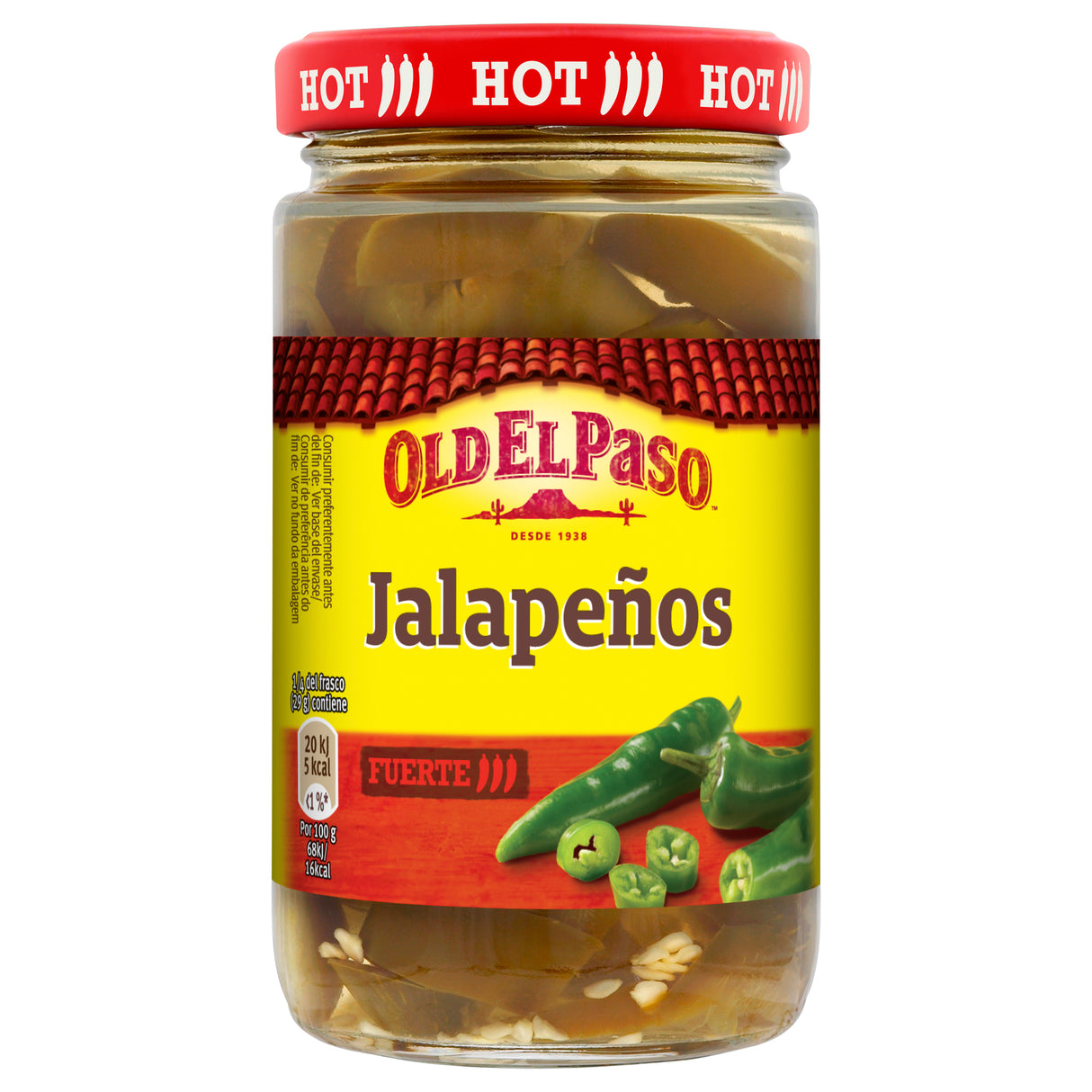 Jalapeño en Rodajas Old El Paso 215 g