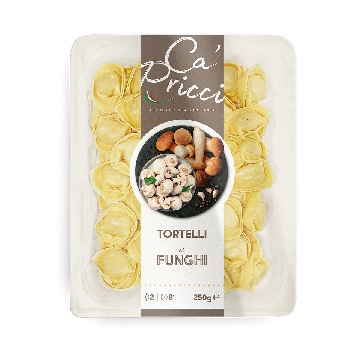 Tortelli con Champiñones Ferraro 250 g