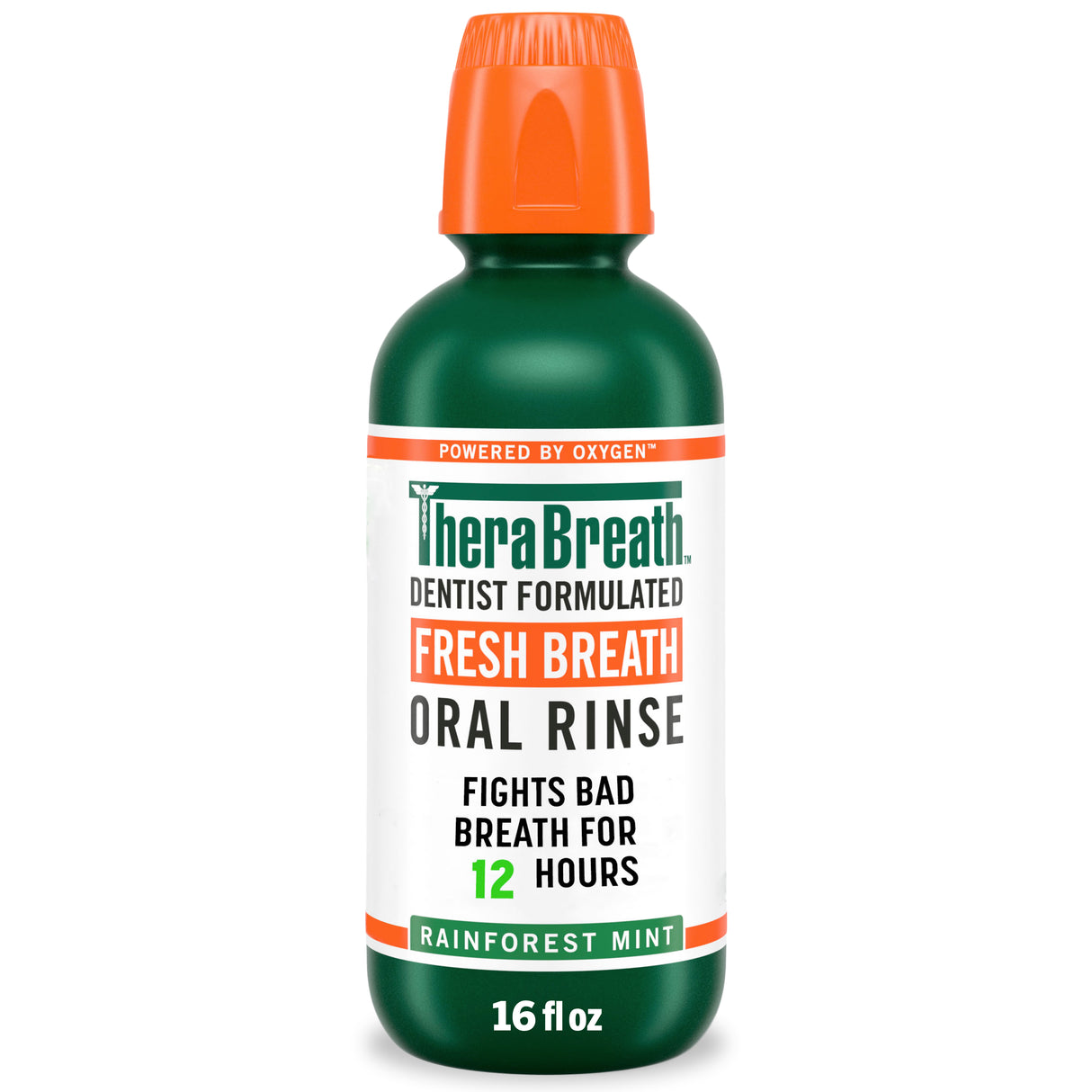 Enjuague Bucal Rainforest Mint Therabreath 473g