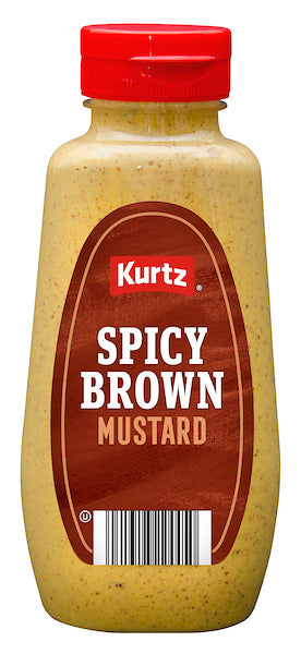 Mostaza Spicy Brown Kurtz 340 g