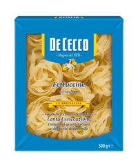 Pasta Fetuccini en Nido de Semola De Cecco 500 g
