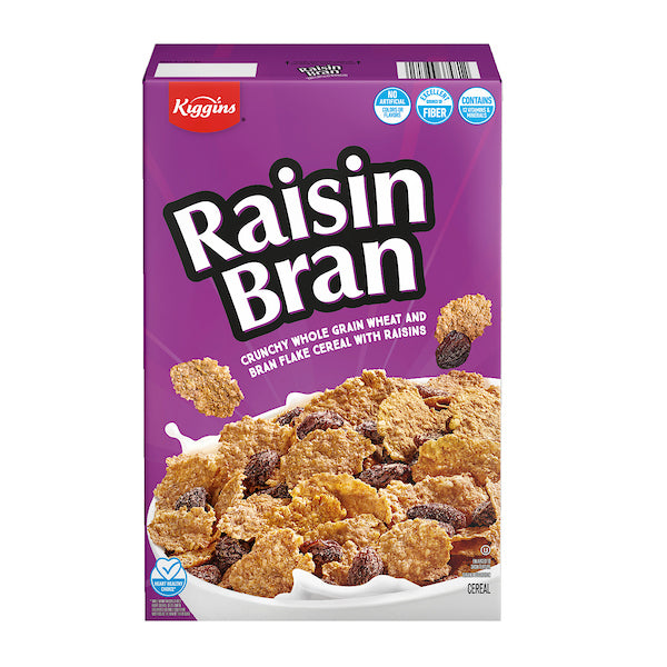 Cereal Raisin Bran Kiggins 470 g