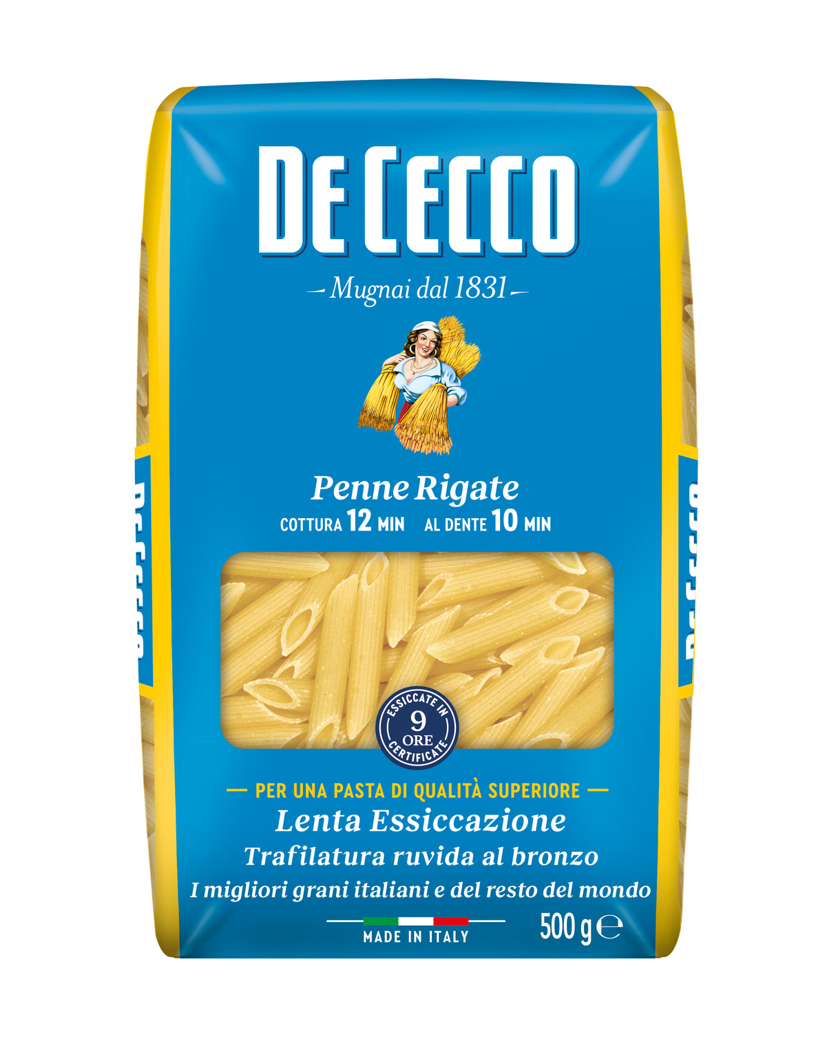 Pasta Penne Rigate De Cecco 500 g