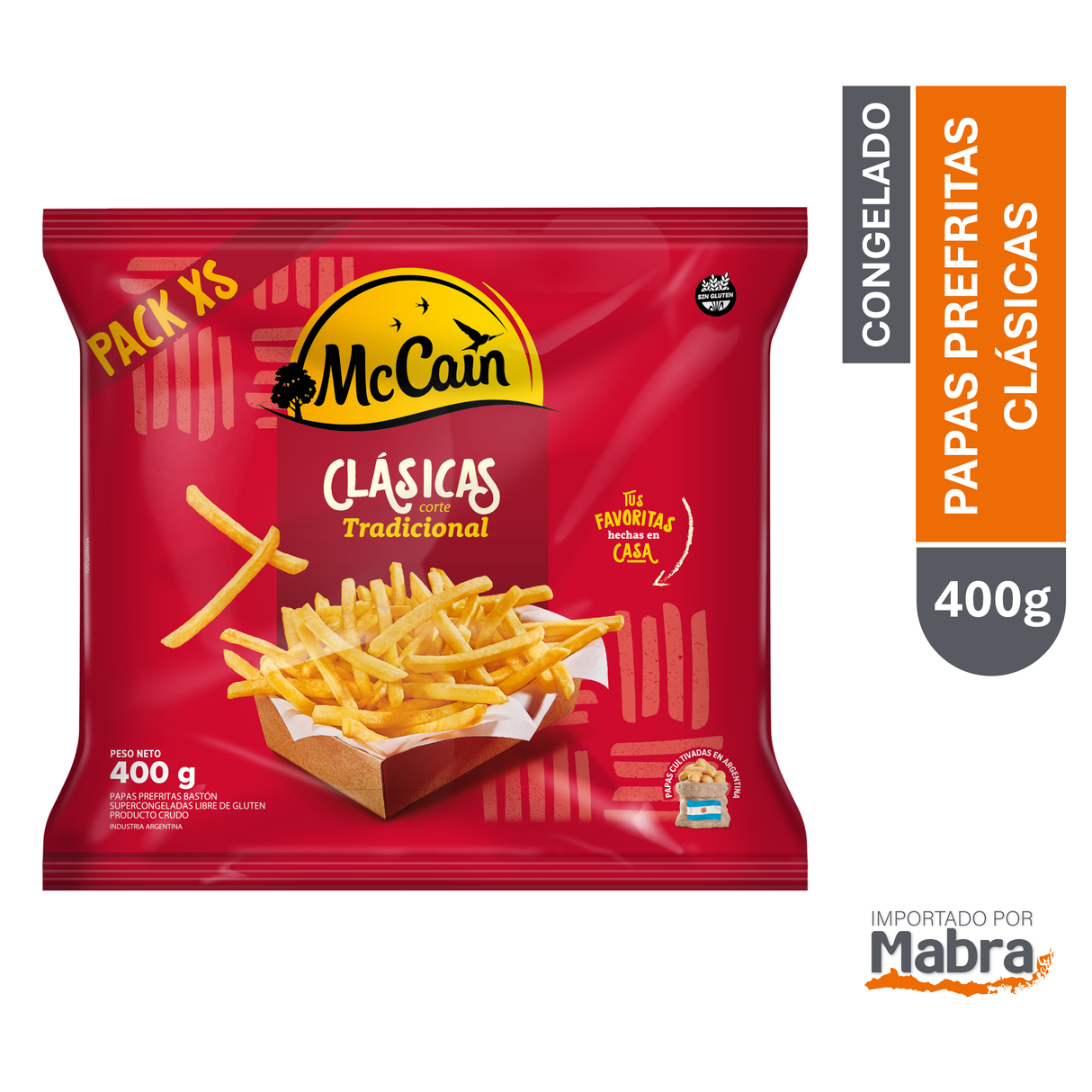 Papas Corte Tradicional McCain 400g