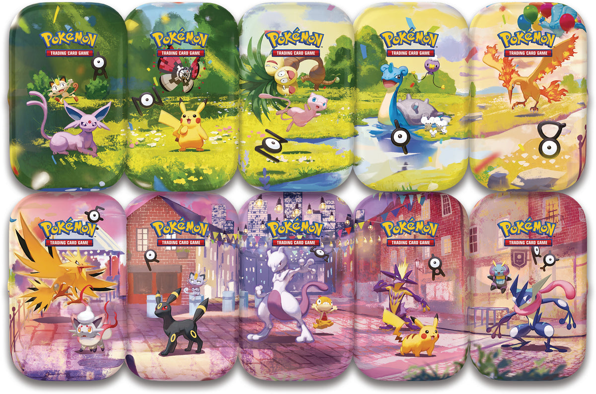 Mini Tin 30th Celebration Pokemon 1 un