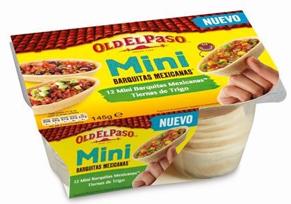 Mini Barquitas Old El Paso 145 g