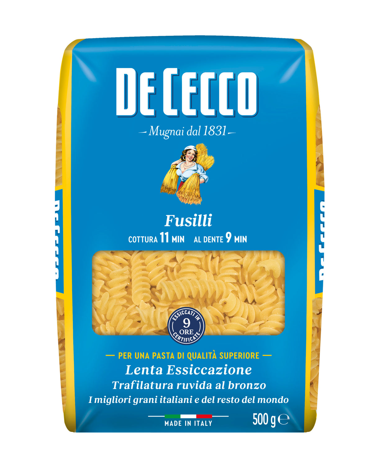 Pasta Fusilli De Cecco 500 g