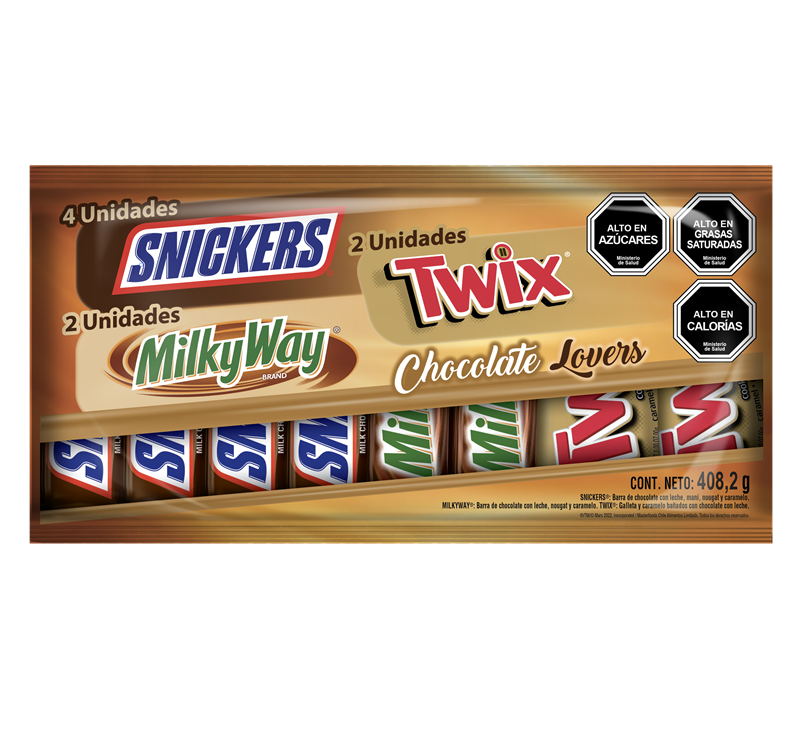 Chocolates Surtidos Chocolovers MARS 8 un