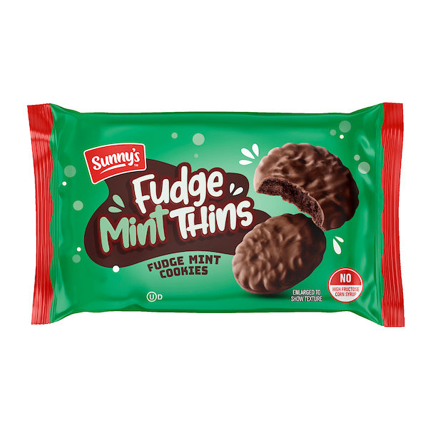 Galletas Fudge Thin Mint Sunny's 283 g