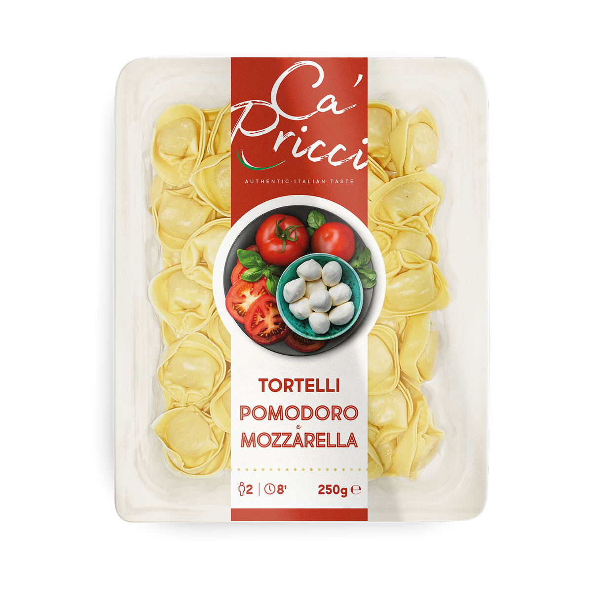 Tortelli Tomate Mozzarella Ferraro 250 g