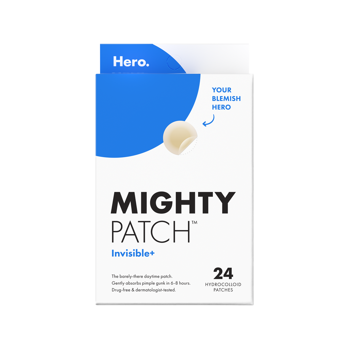 Parche Acné Invisible Hero 24 un