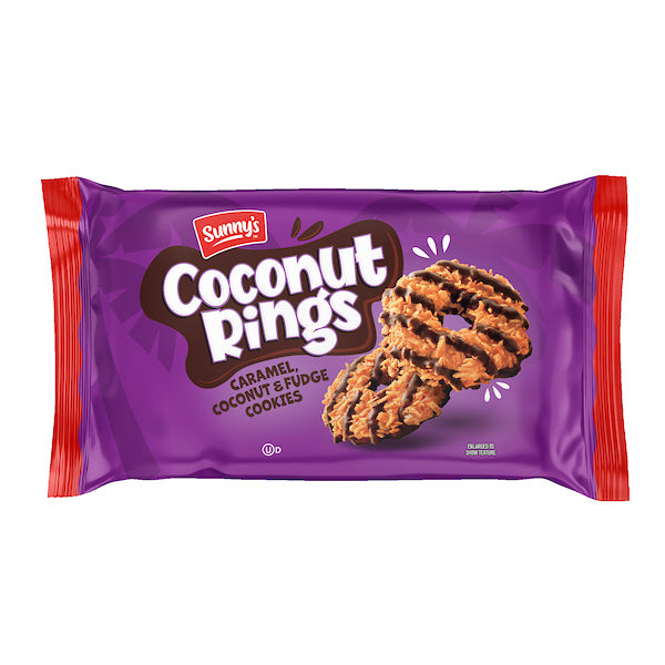 Galletas Fudge Caramelo y Coco Sunny's 241 g