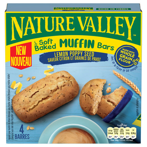 Muffin Limón y Amapola Nature Valley 120 g