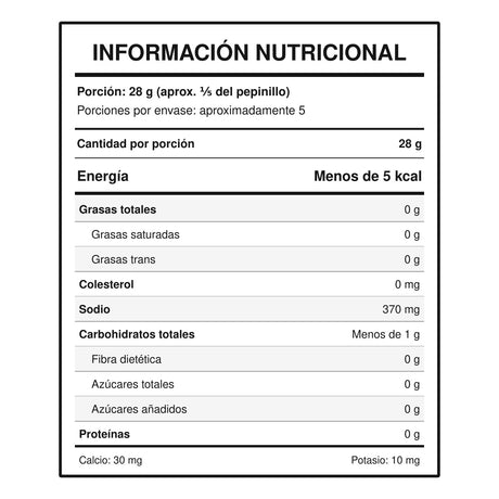 Pepinillos Big Papa Dill Van Holten's 255 g