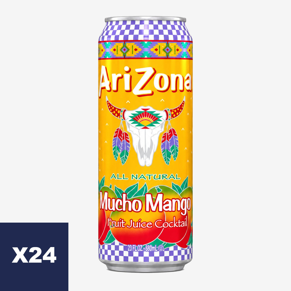 Jugo de Frutas Mucho Mango Arizona 24 x 650 ml