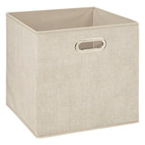 Caja Almacenamiento Linen Beige 31 x 31 cm 5five 1 un