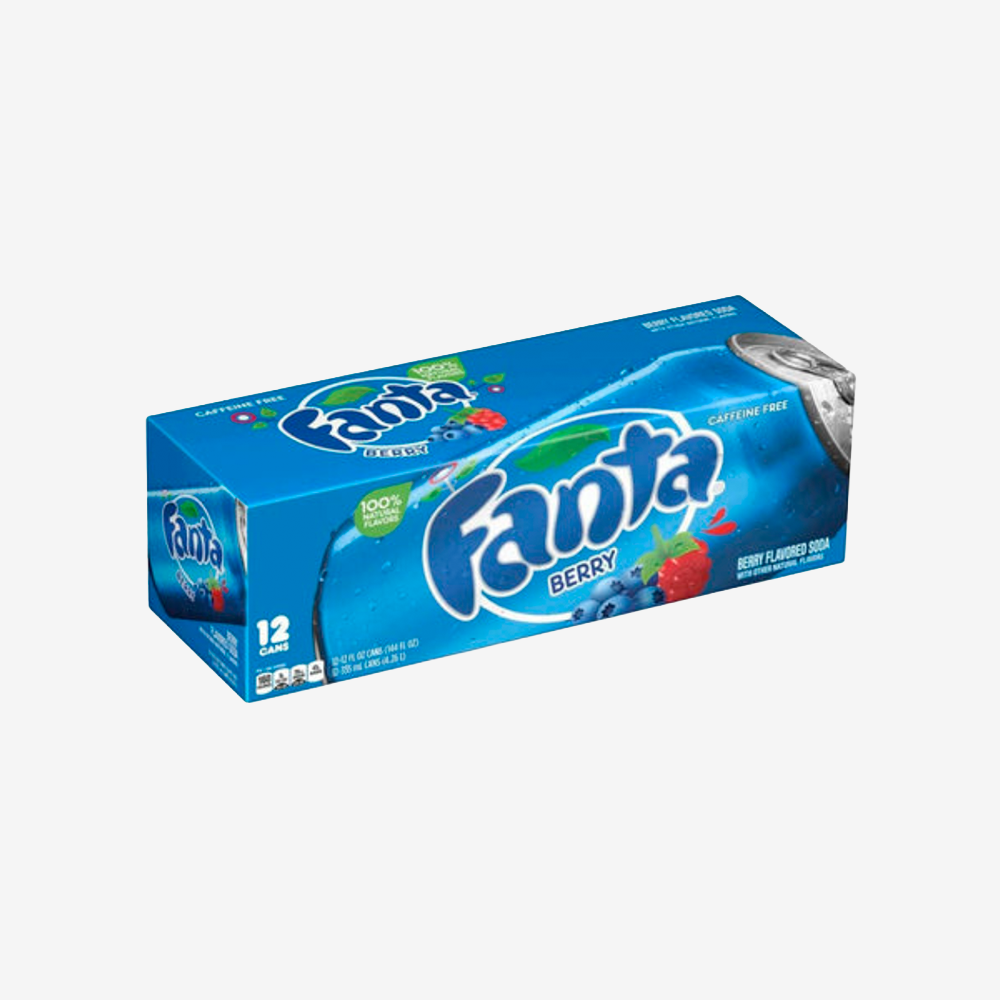 Bebidas Berry Lata Fanta 12 x 355 ml