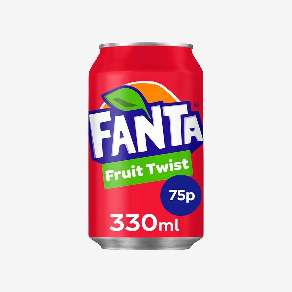 Bebida Fruit Twist Lata Fanta 330 ml