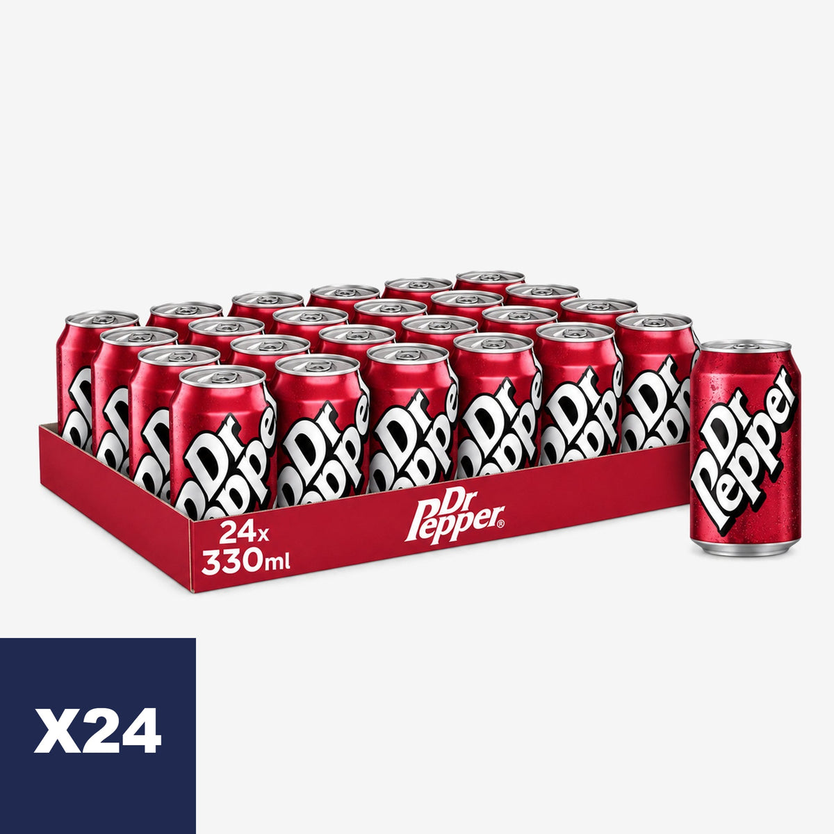 Bebida Lata Dr Pepper 24 un x 330 ml