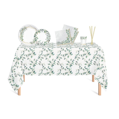 Set Decoración Fiesta Eucalyptus 24 Personas 1 un