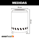 Brasero Table Fire Pit 18 cm Everheat