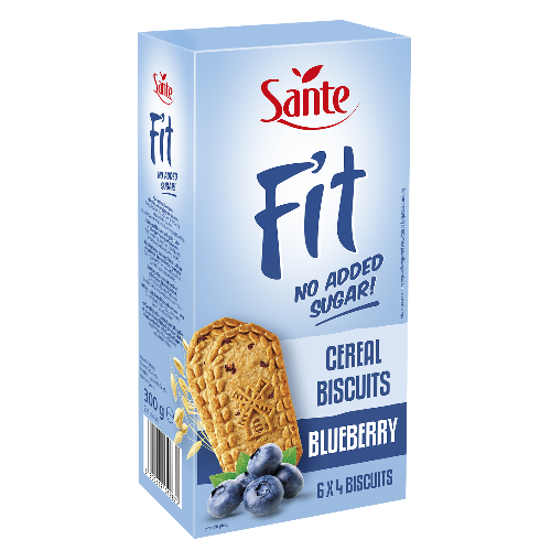 Galletas Fit Arándano Sin Azúcar Sante 300 g